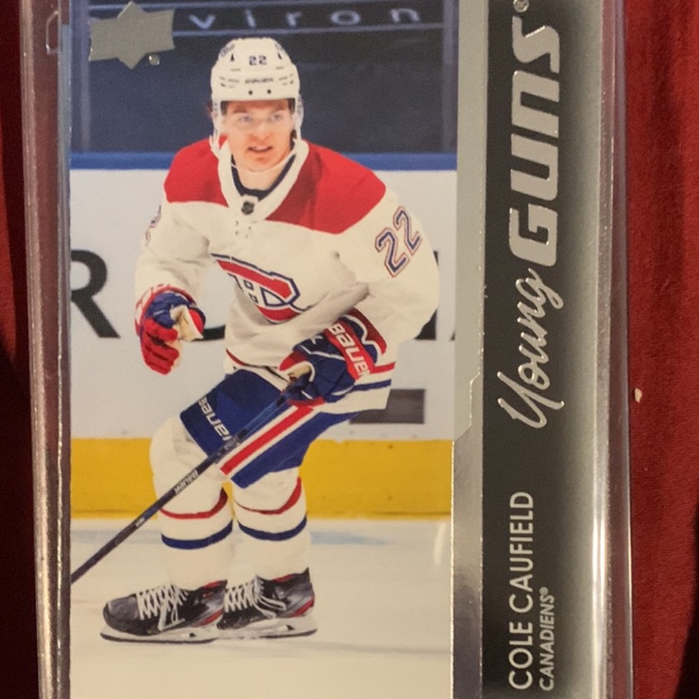 Cole Caufield young guns RC